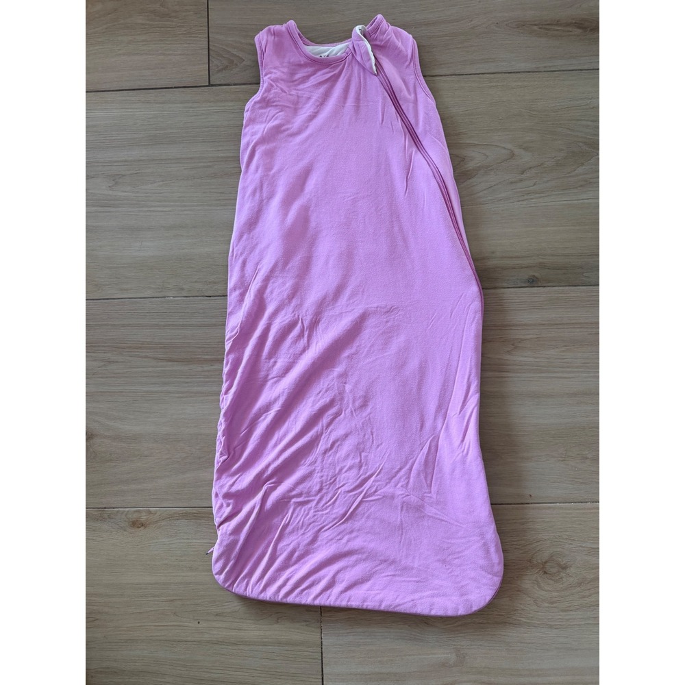 Kyte Baby Sleep Bag 1.0 TOG Pink Bamboo Rayon Wearable Blanket Size Medium
